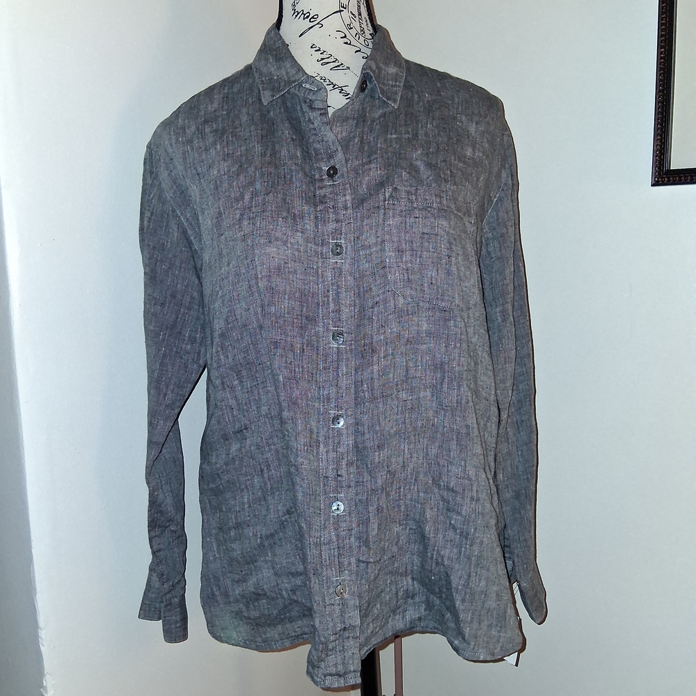 J.Jill Love Linen Button Down